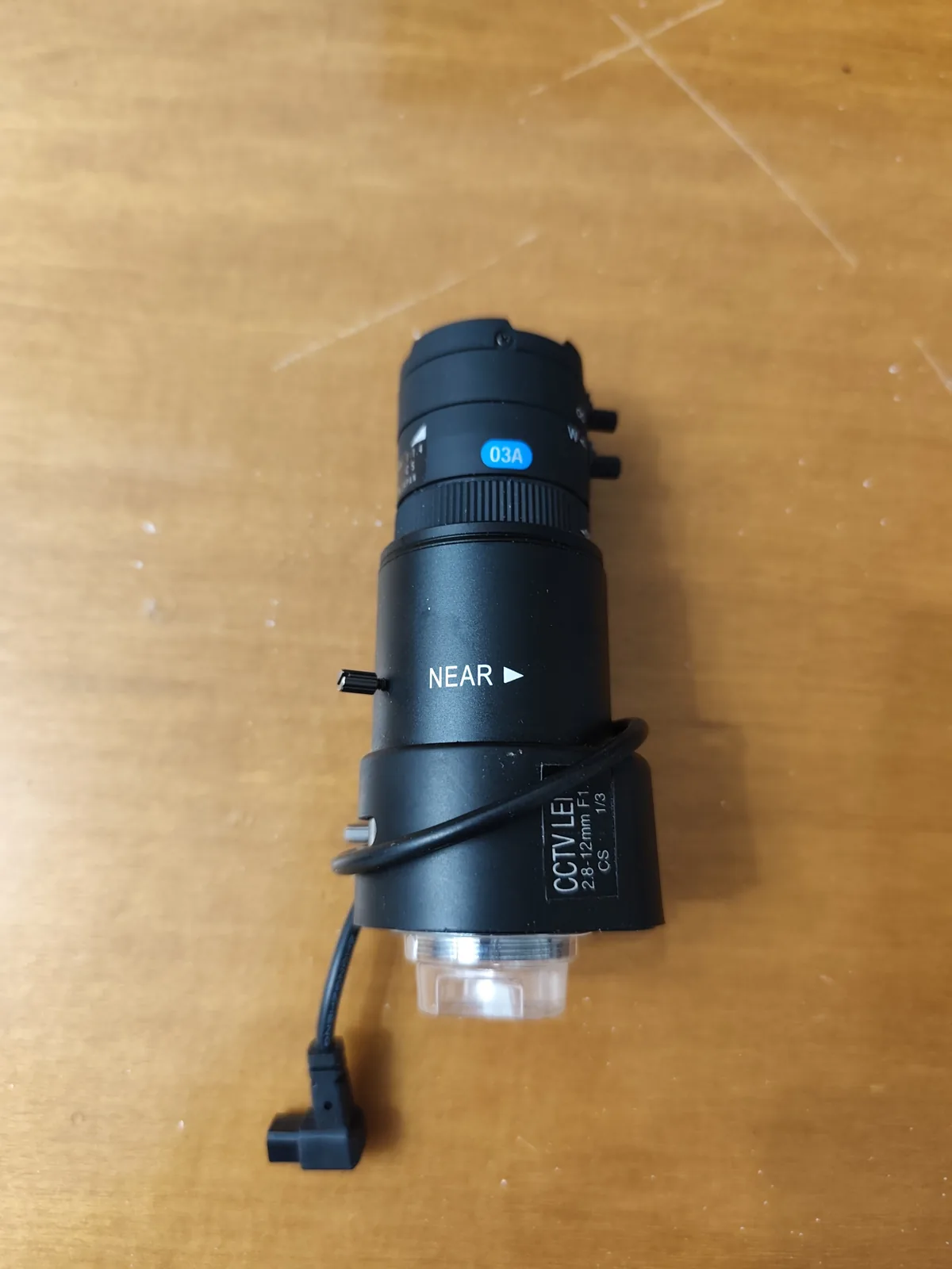 CCTV Lens Set: 2.8–12 mm F1.2 DC Auto-Iris + 3.5–8 mm F1.4 (1/3", CS Mount)