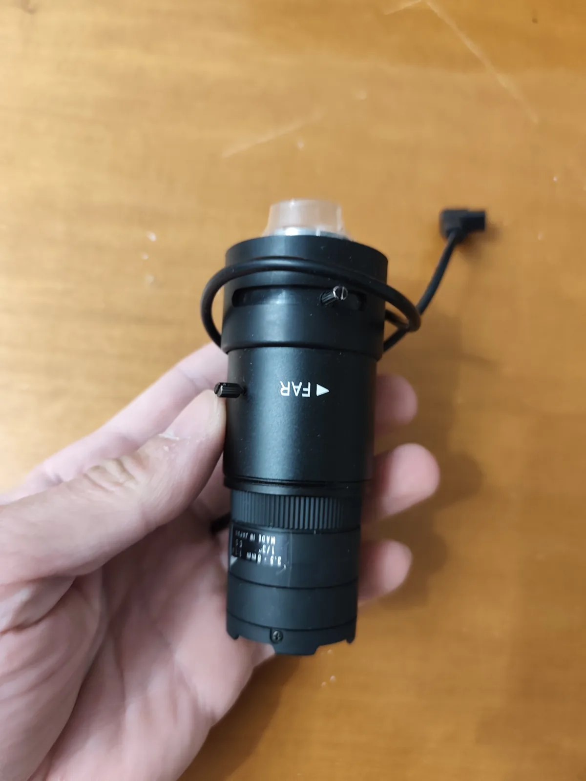 CCTV Lens Set: 2.8–12 mm F1.2 DC Auto-Iris + 3.5–8 mm F1.4 (1/3", CS Mount)