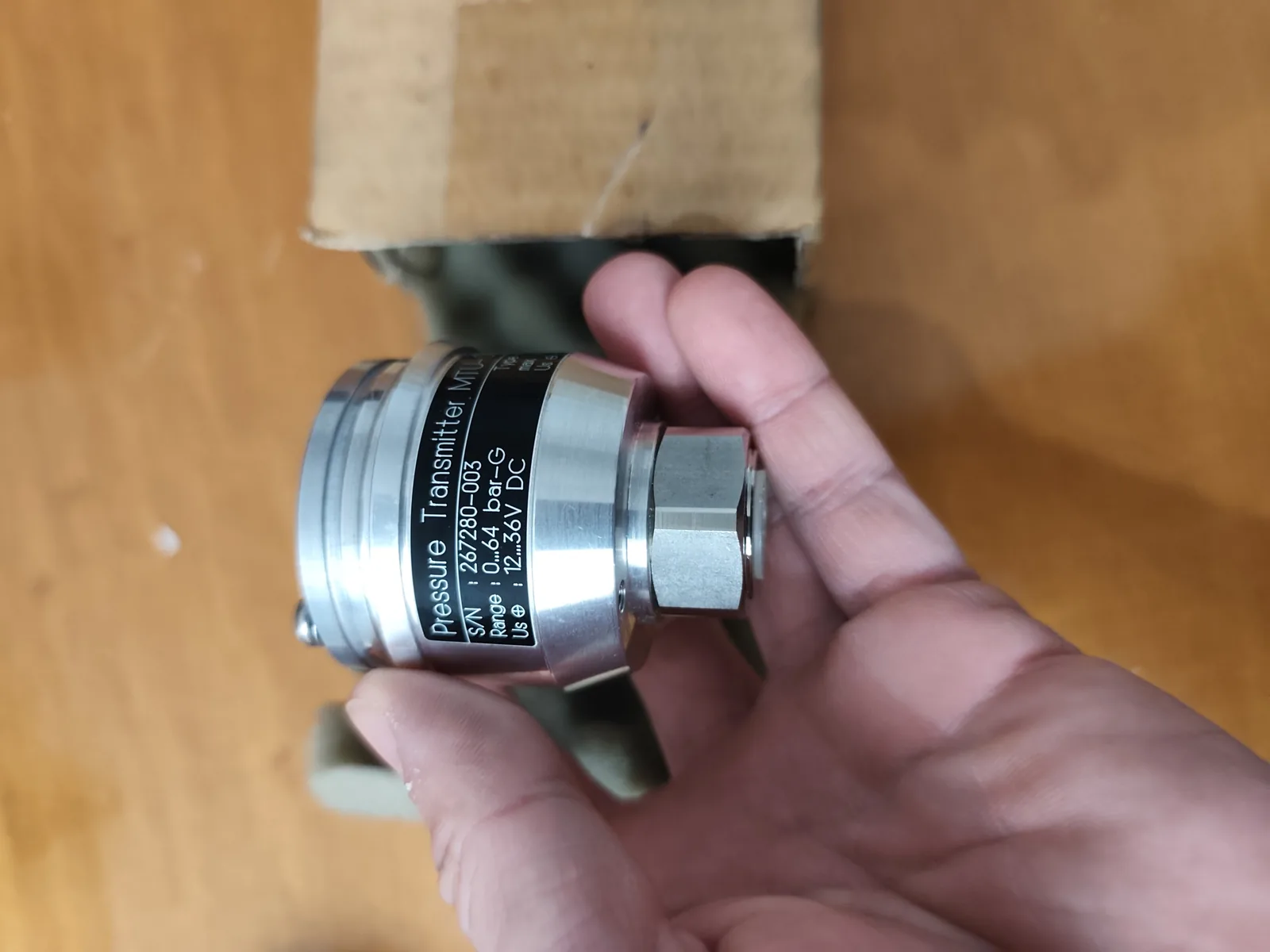 MTU 005 535 01 31 Pressure Transmitter (Type 8213.31.2210, 0–64 bar, 4–20 mA)