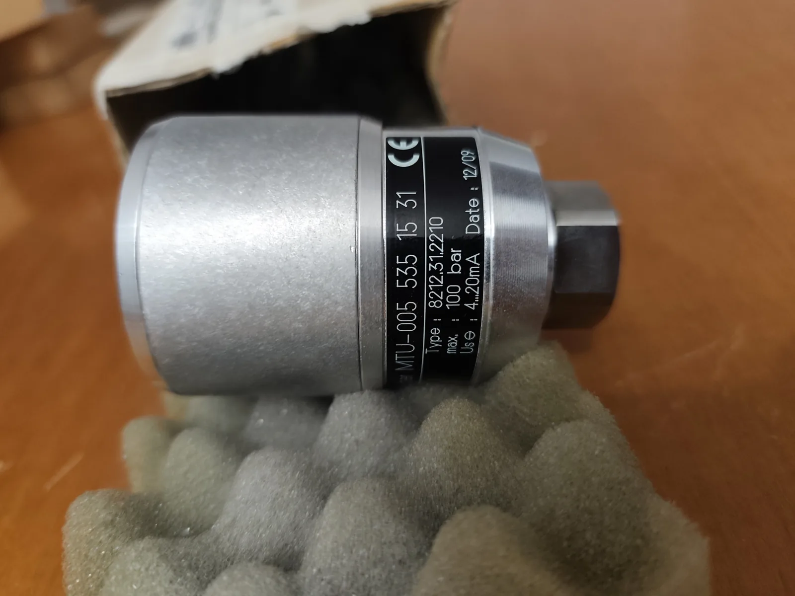 MTU 005 535 15 31 Pressure Transmitter 8212 Minitrag (0–50 bar, 4–20 mA)