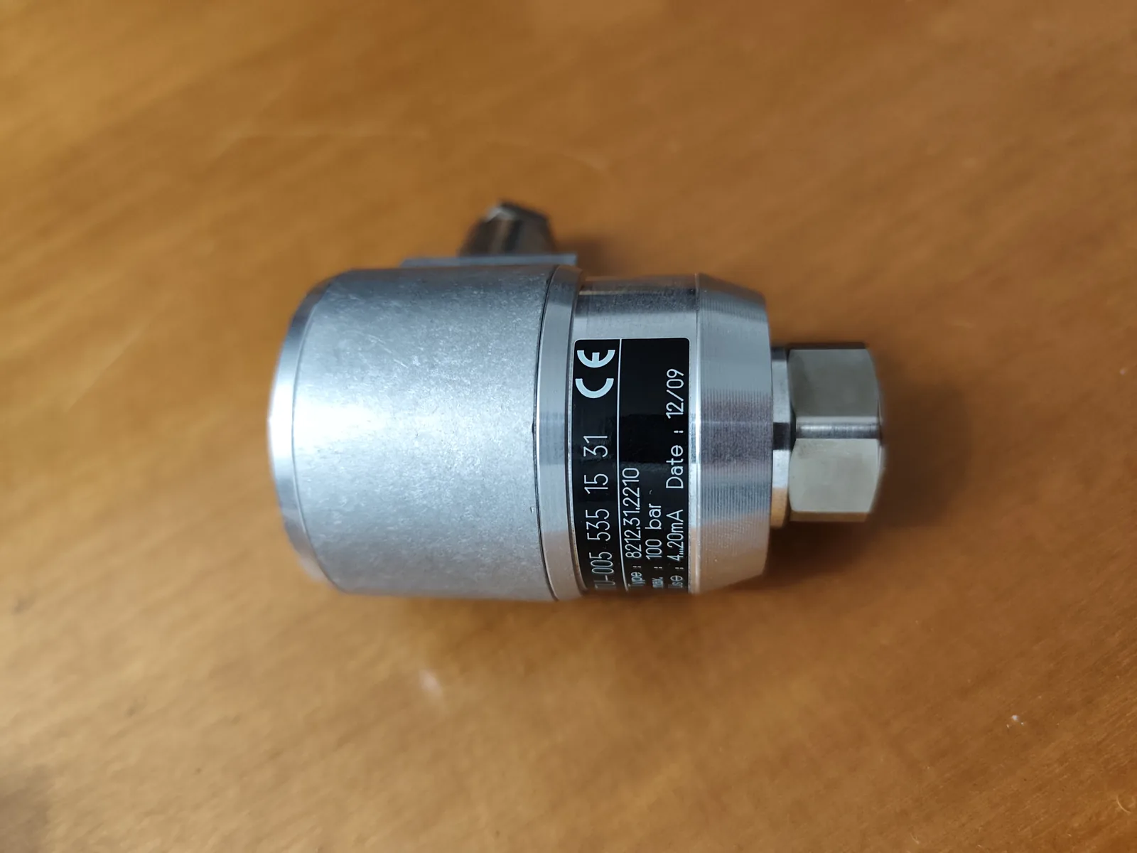 MTU 005 535 15 31 Pressure Transmitter 8212 Minitrag (0–50 bar, 4–20 mA)