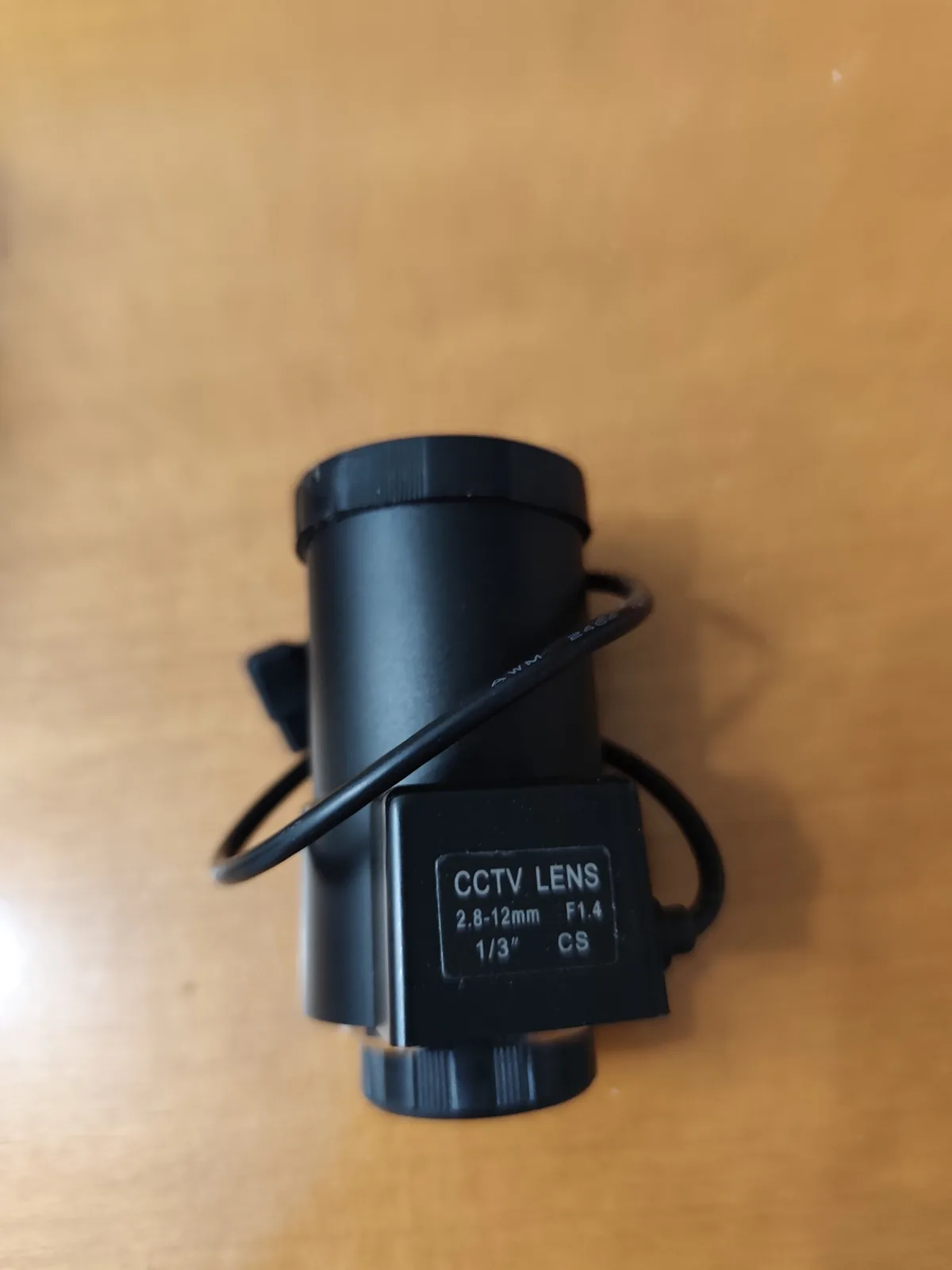 2.8–12 mm F1.4 Varifocal DC Auto-Iris CCTV Lens, 1/3", CS Mount